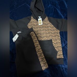 Coach Monogram Hoodie & Jogger Set XL | Brand New With Tags